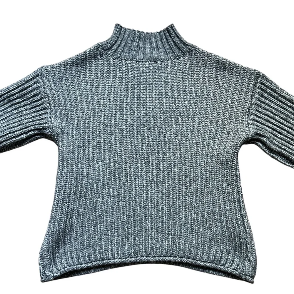 So | Juniors Ribbed Mockneck Sweater